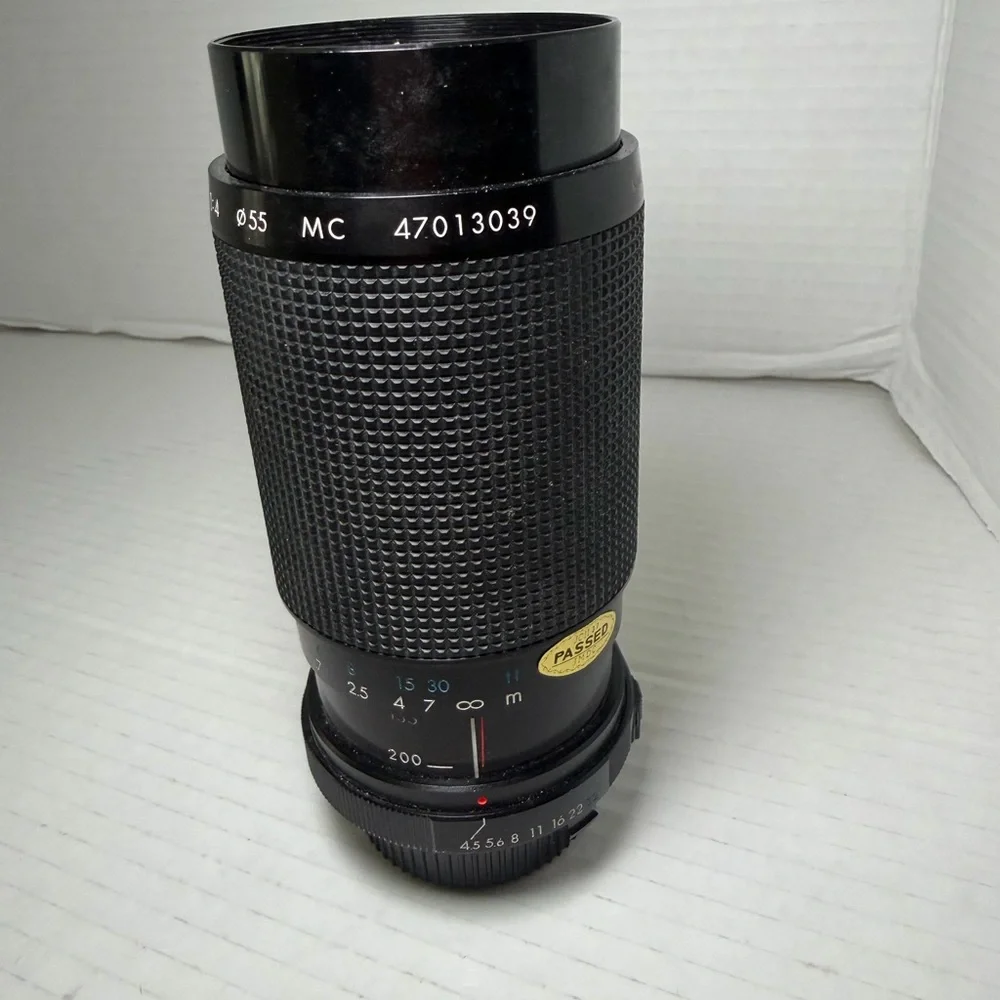 Kiron Nikon 80-200 mm F4.5 Macro 1:4, Manual Focus Telephoto Zoom Lens